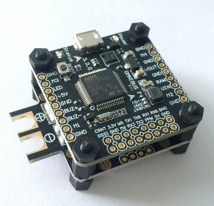 Omnibus F4 AIO Flight Controller STM32 F405 MCU Built_in Betaflight OSD