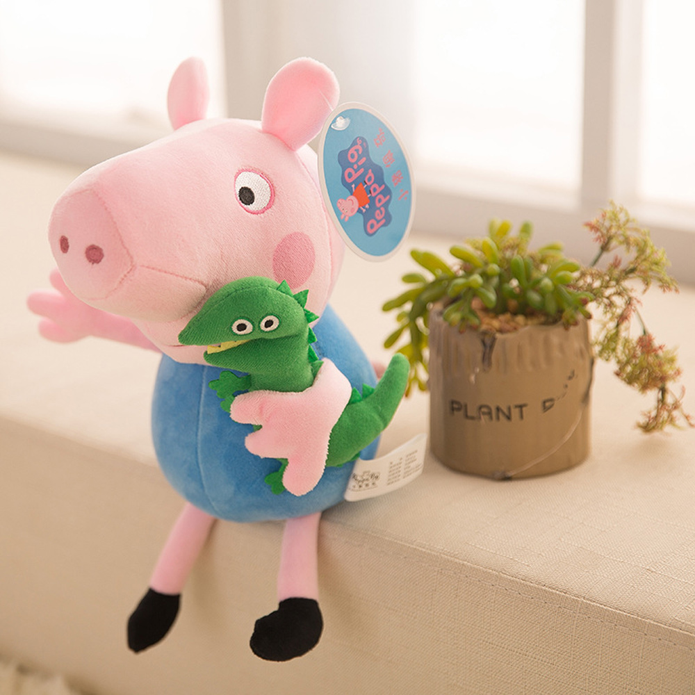 20cm Peppa Pig George Pig Stuffed Plush Toys Birthday Xmas Gift - Blue