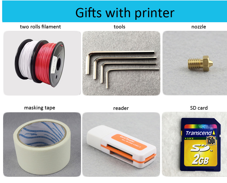 FLSUN 3D Printer Plus i3 DIY Kit Auto leveling 3D Printing Size 300X300X420 Heated Bed Full Gifts