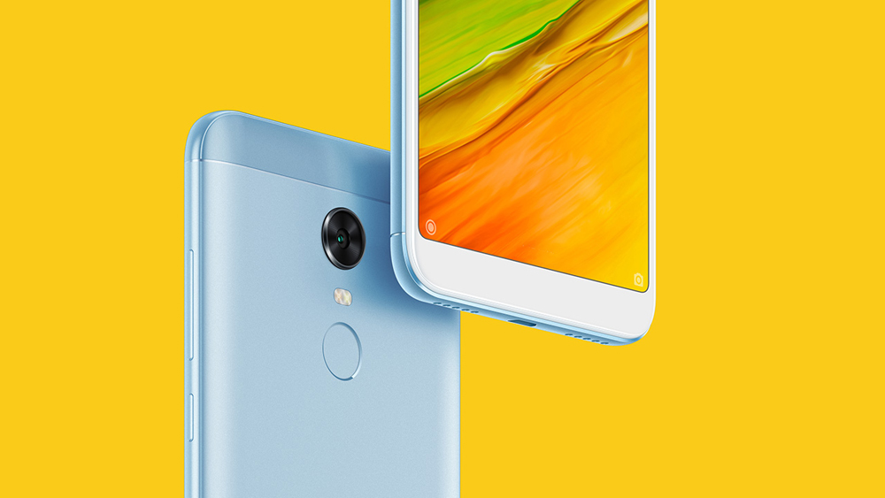 Xiaomi Redmi 5 Plus 5.99 Inch 4G LTE Smartphone 18:9 Full Screen MIUI 9 4GB 64GB Snapdragon 625 Octa Core 12.0MP Cam - Gold