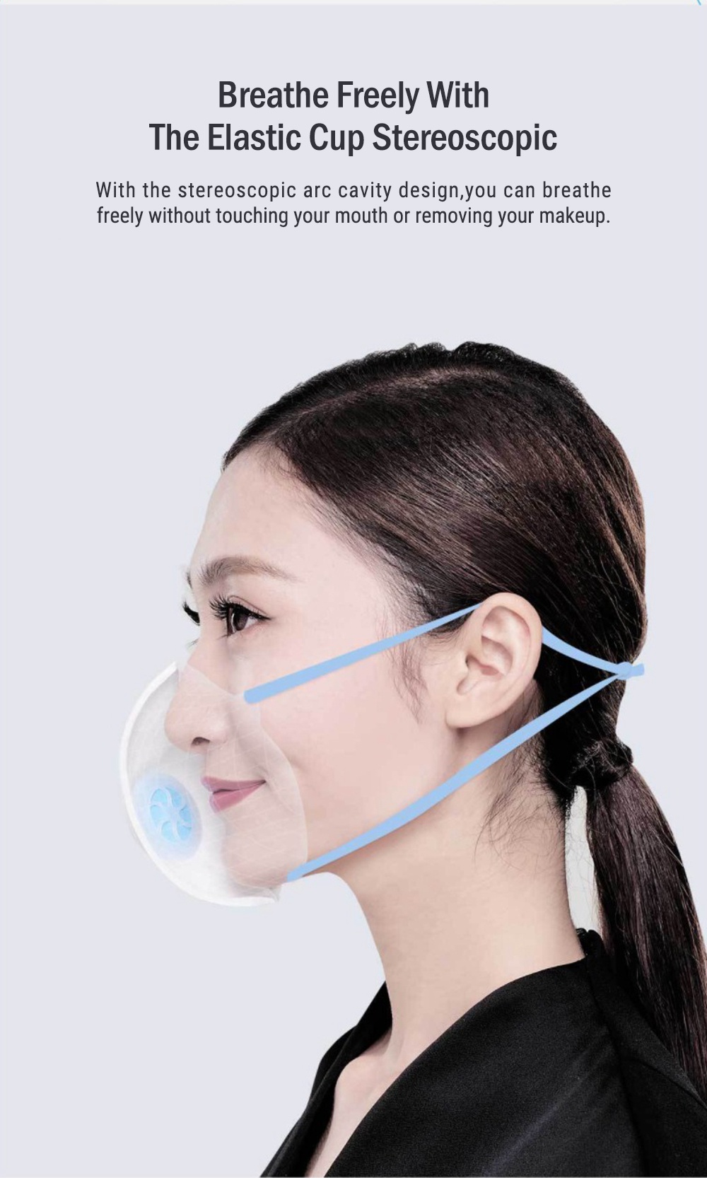 Xiaomi Mijia Purely Breathing Mask Resilient Ventilate
