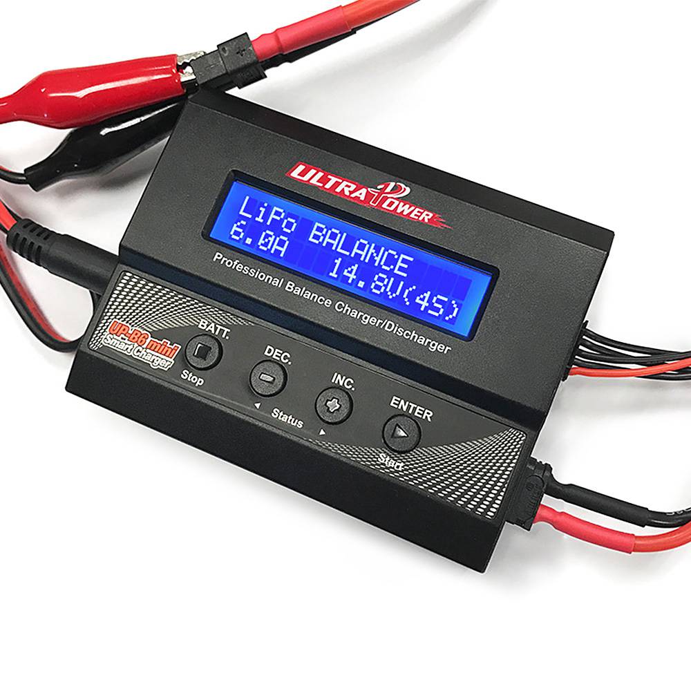 Ultra Power UPB6 Mini 60W 6A DC Balance Charger For 2-6S Lipo Battery