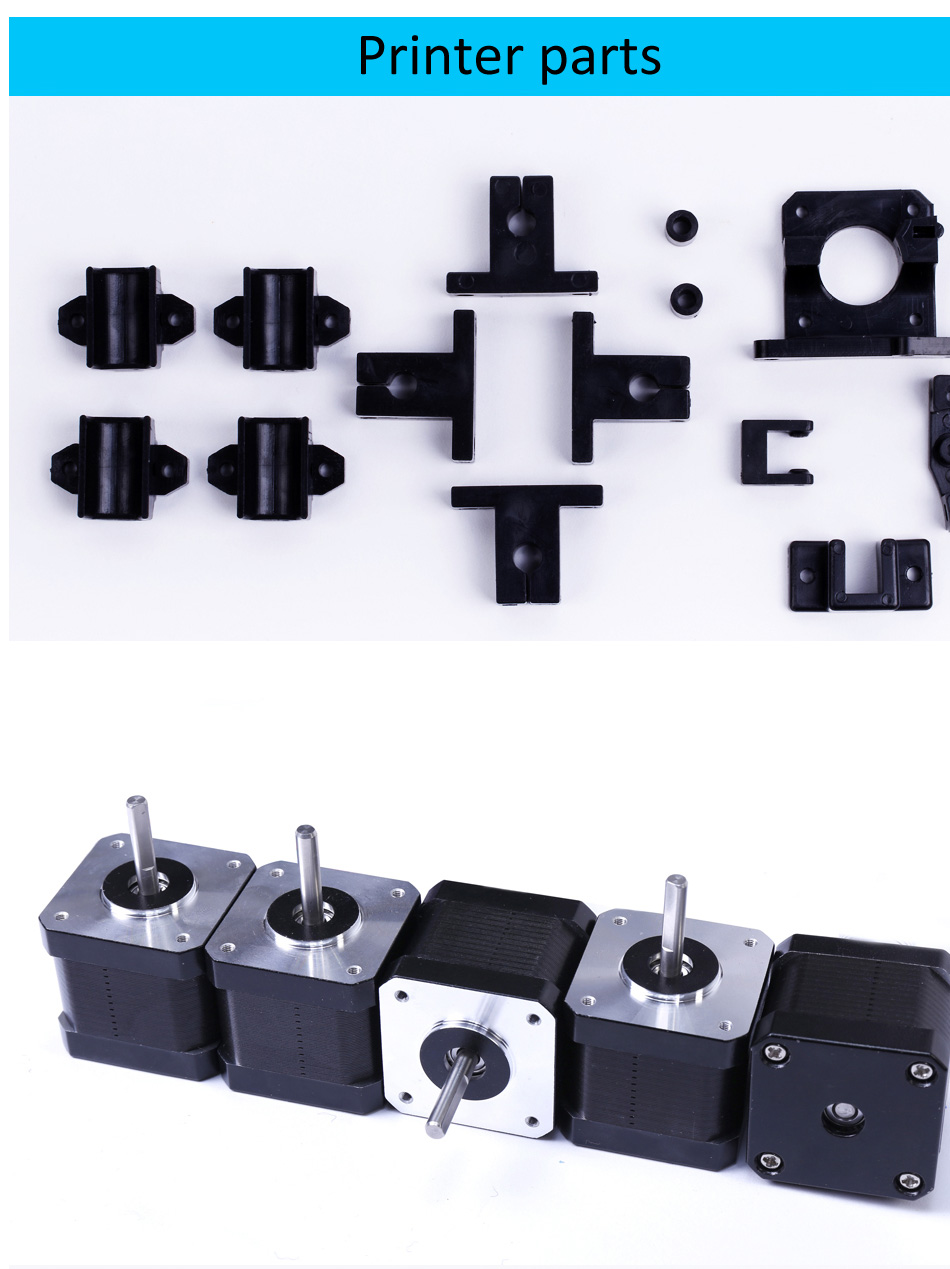 FLSUN FL-C Cube 3D Printer Kit Simply Equipped Frame - Black