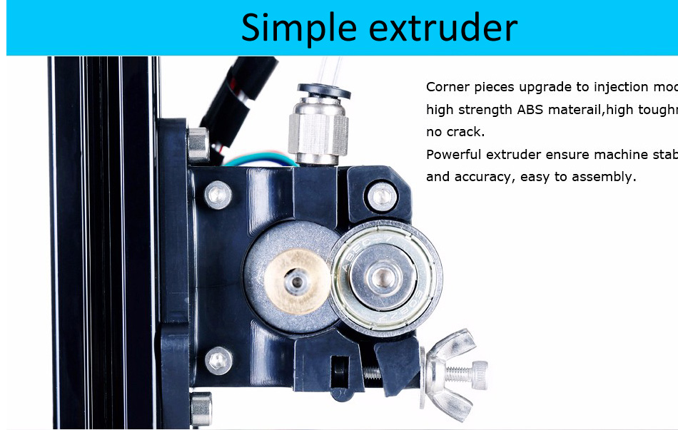 FLSUN FL-C Cube 3D Printer Kit Simply Equipped Frame - Black