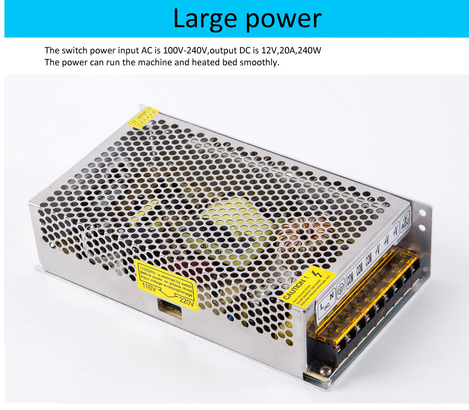 FLSUN FL-C Cube 3D Printer Kit Simply Equipped Frame - Black