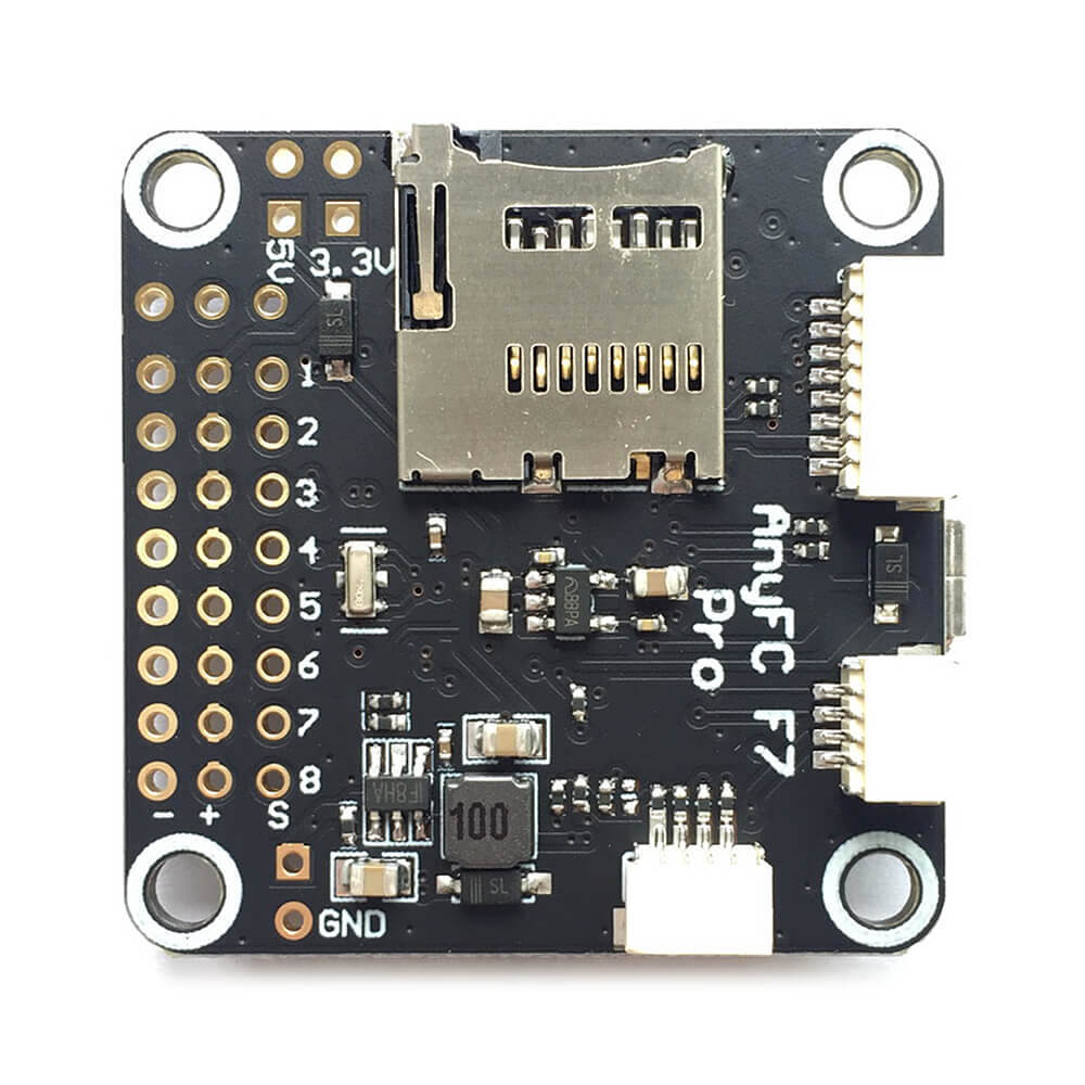 Redpawz F7 Pro 30.5X30.5mm Flight Controller Board Betaflight MPU6000 STM32F745VGT6 2-4S BEC 5V1A