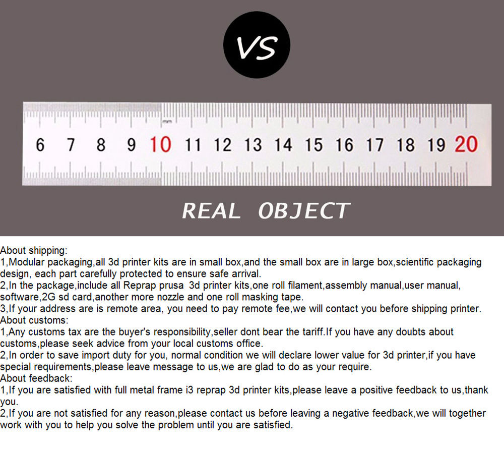 FLSUN 3D Printer i3 Plus Touch Screen Auto Leveling RepRap 3D Printing Size 300X300X420