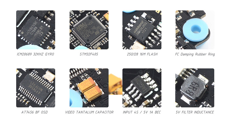 Diatone GT-R90 2018 Brushless FPV Racing Drone F4 AIO OSD FC TBS VTX 15A Blheli_S ESC with G1 1/3' CCD 600TVL Camera - PNP