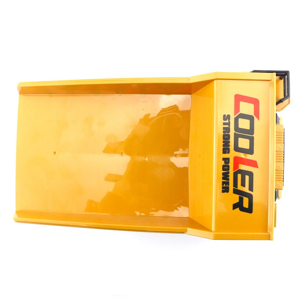 Cooler 1:18 2.4G 6CH RC Dump Truck Car RTR - Brown