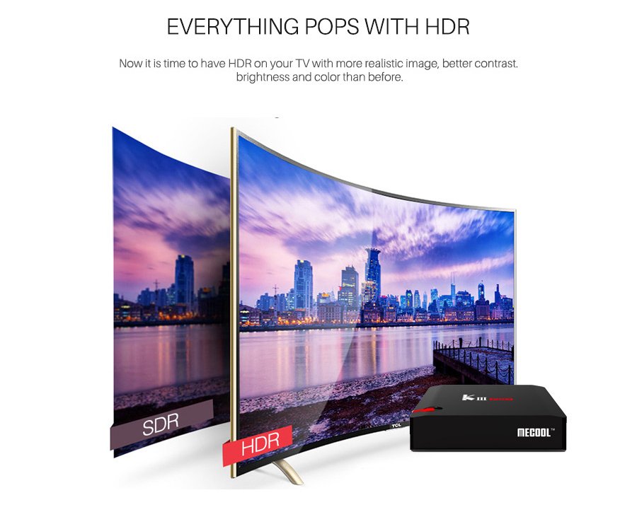 Bundle MECOOL KIII PRO DVB-T2/S2/C TV BOX + Rii i8+ 2.4G Wireless Israel Hebrew Language Keyboard Black