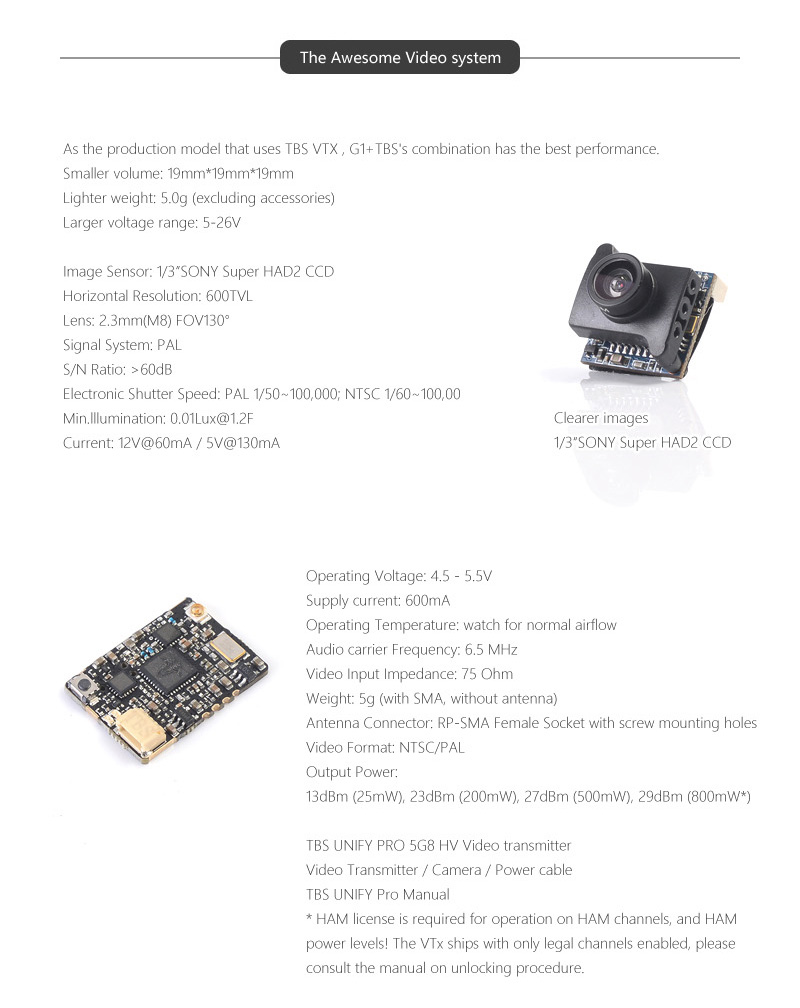 Diatone GT-R90 2018 Brushless FPV Racing Drone F4 AIO OSD FC TBS VTX 15A Blheli_S ESC with G1 1/3' CCD 600TVL Camera - PNP
