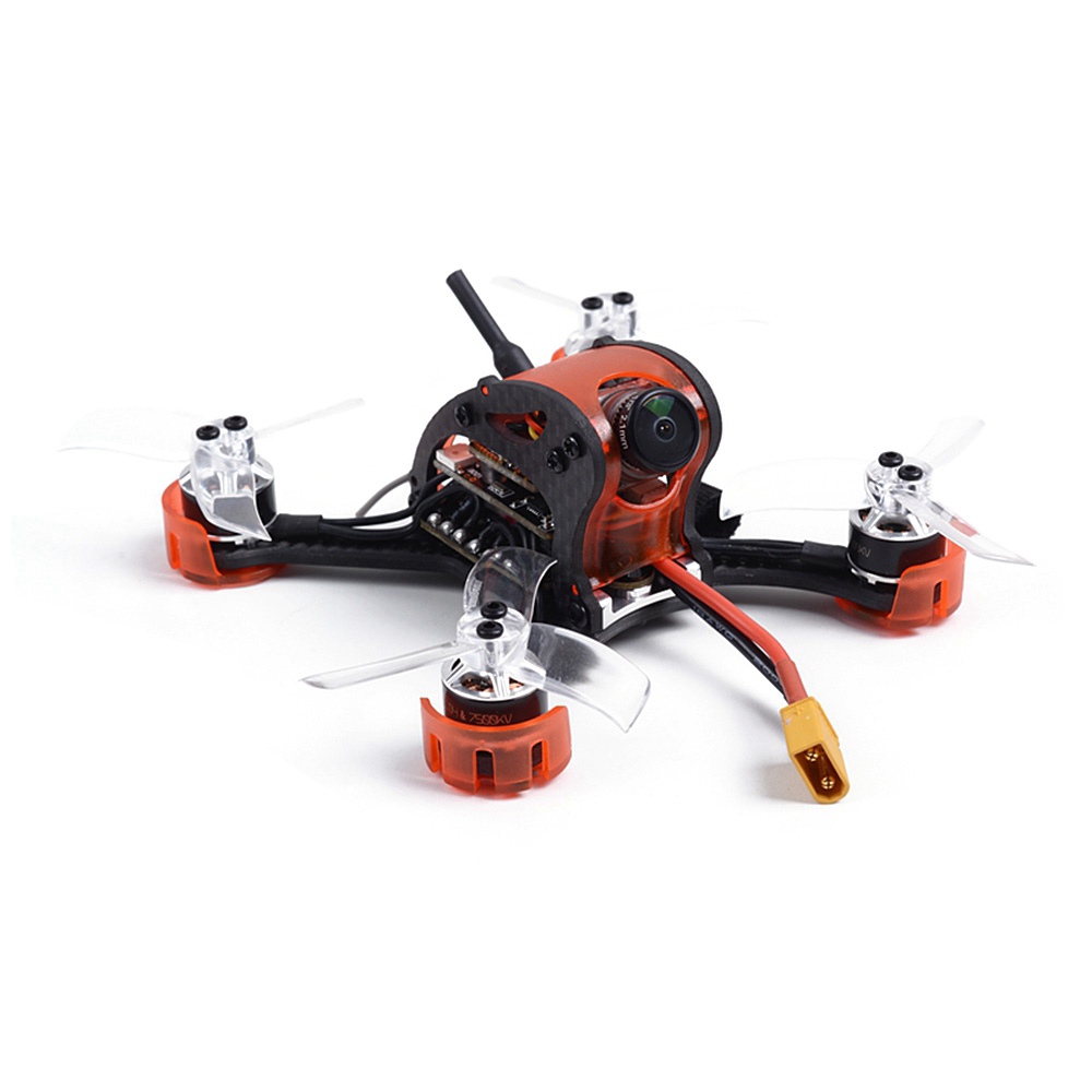 Gofly-RC Falcon CP90PRO Brushless FPV Mini RC Drone F3 OSD 5.8G 40CH VTX FS-RX2A Receiver BNF - Red