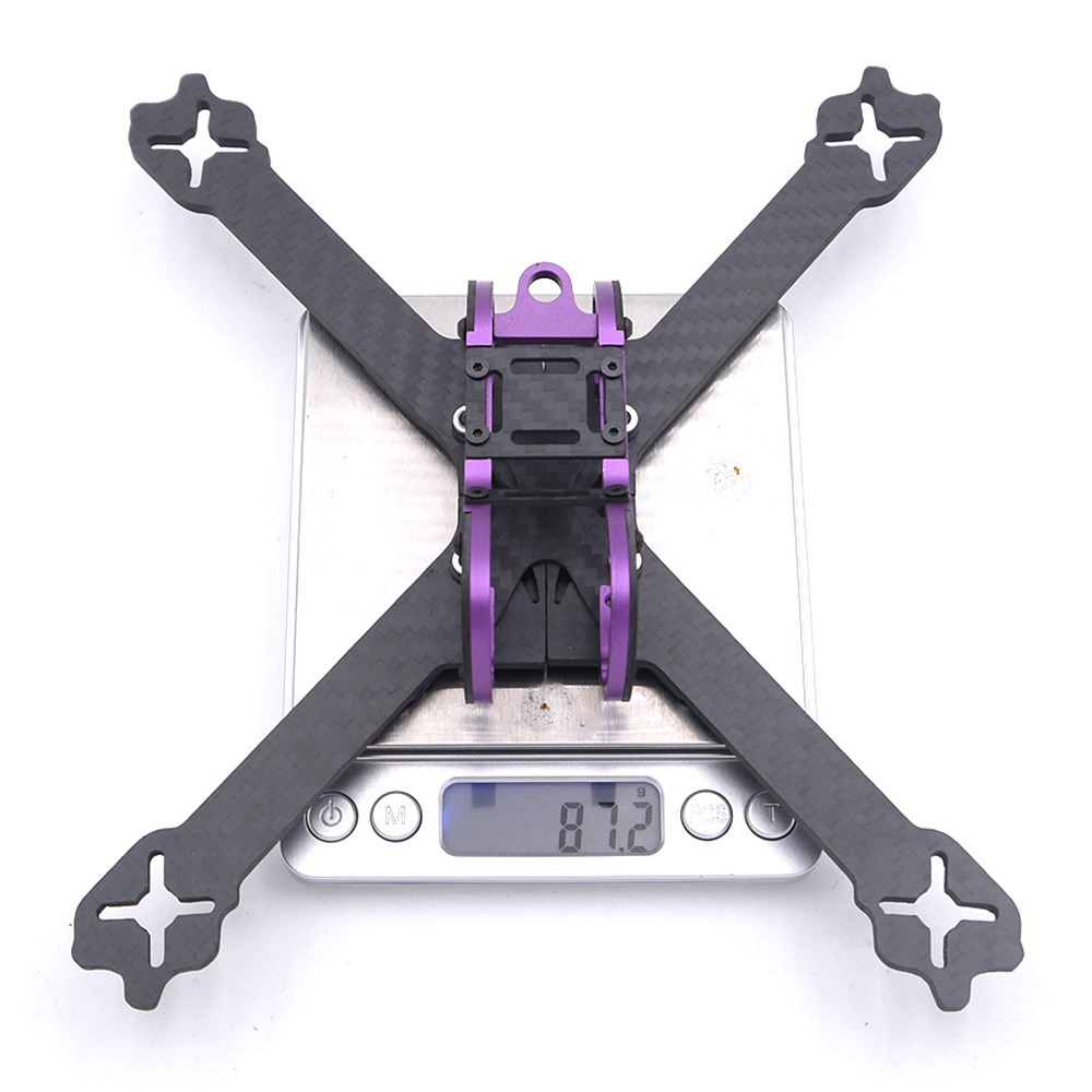 Pelusa 220mm Carbon Fiber 4mm Arm Thickness XS Frame Kit for FPV Racing Drone