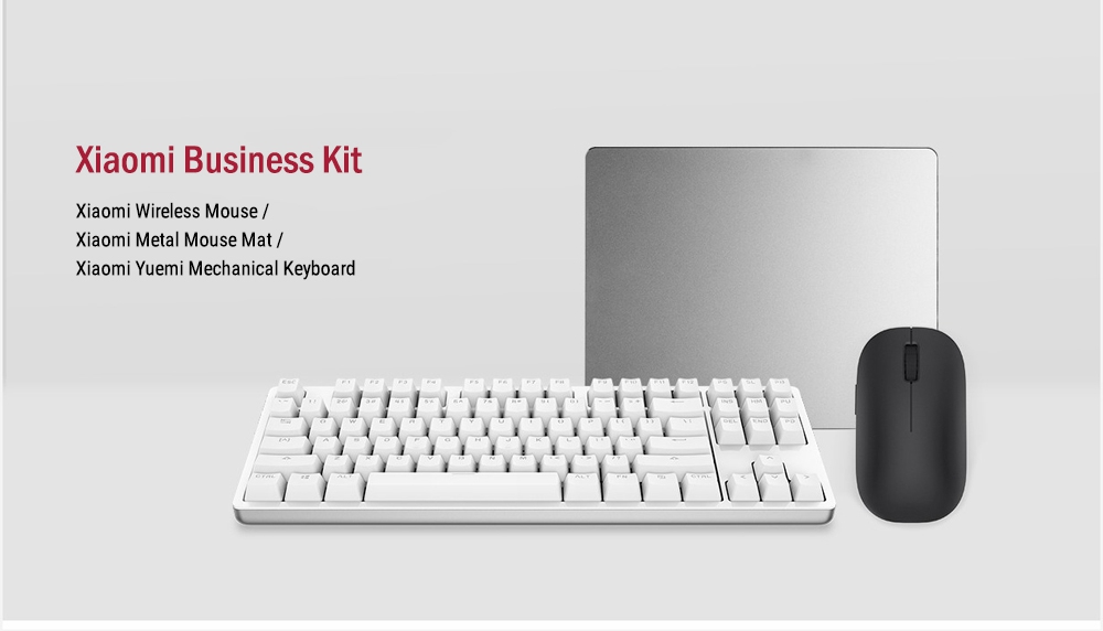 black keyboard white mouse