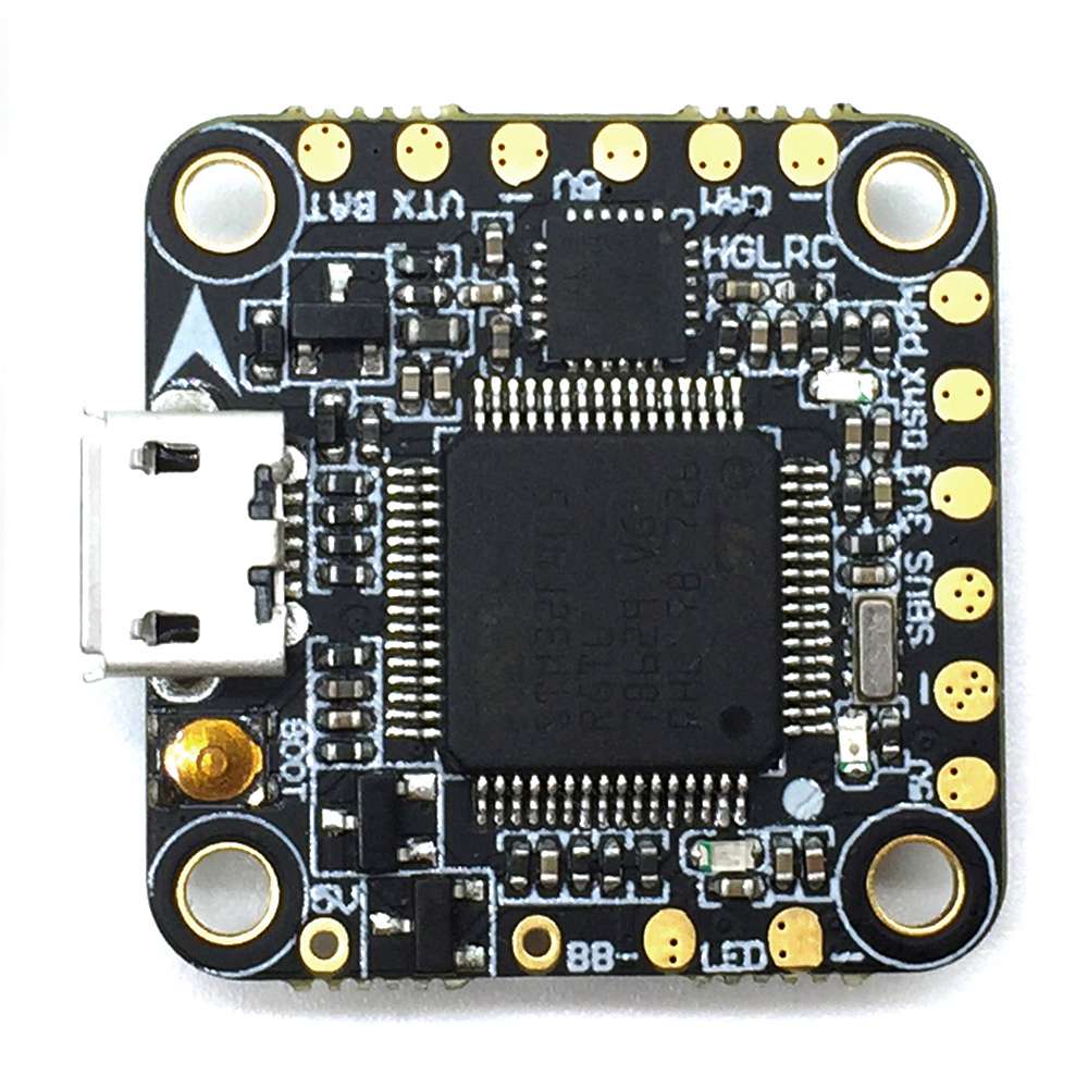 HGLRC XJB F438-TX20 AIO Fly Tower System F4 OSD BEC FC 38A 2-4S Blhel_S BB2 4in1 ESC 5.8G 48CH VTX with Camera