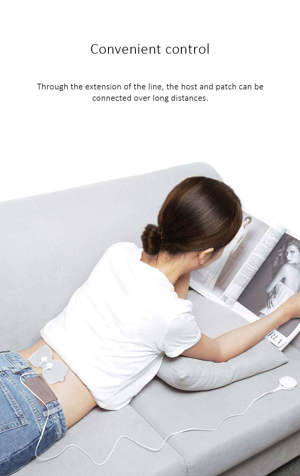 Xiaomi Mijia Extension Cord 120cm for Xiaomi Mijia Electrical Massage Machine