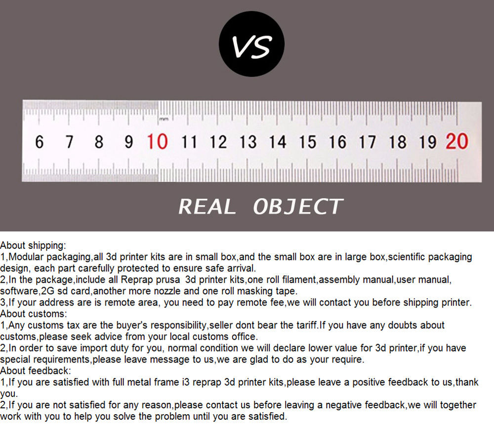 FLSUN 3D Printer i3 Plus Dual Nozzle Touch Screen Auto Leveling RepRap 3D Printing Size 300X300X420