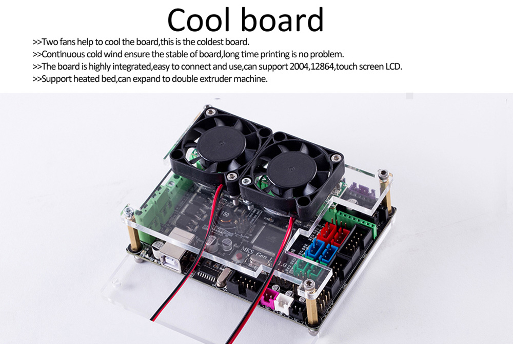 FLSUN 3D Printer i3 Plus Dual Nozzle Touch Screen Auto Leveling RepRap 3D Printing Size 300X300X420