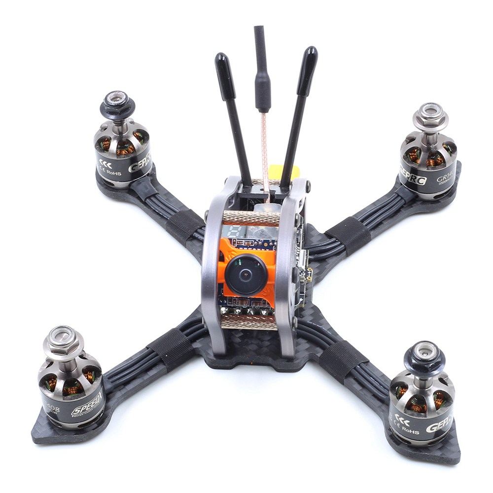 GEPRC Sparrow GEP MX3 Brushless FPV Racing Drone 5.8G 72CH HGLRC F3 28A Blheli_S 4in1 ESC Frsky R-XSR Receiver - BNF