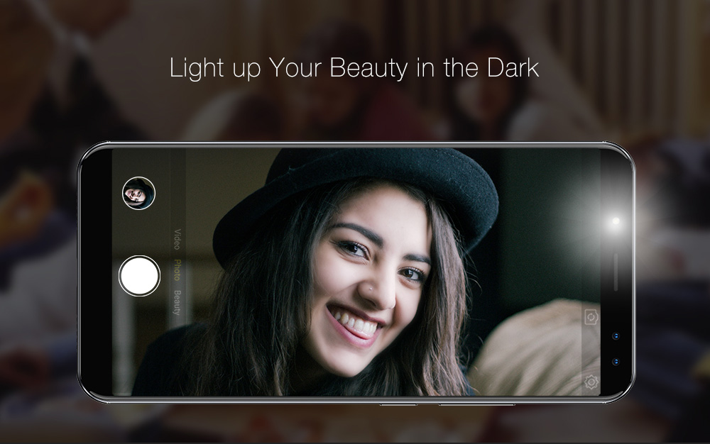 [HK Stock]Ulefone Power 3 6.0 Inch 4G LTE Smartphone 18:9 FHD Screen MT6763 Octa Core 2.0GHz 6GB 64GB Four Cameras Android 7.0 6080mAh Large Battery Fast Charge Face ID - Gold