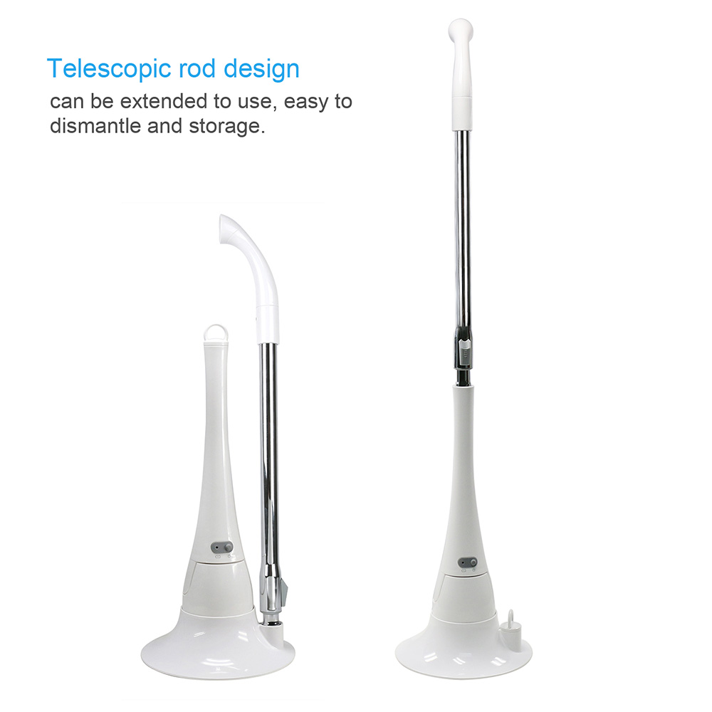 Mini Electric Hand-held Cleaner Multi-function Steady Rotating Cleaning Machine for Bathroom -White/US Plug