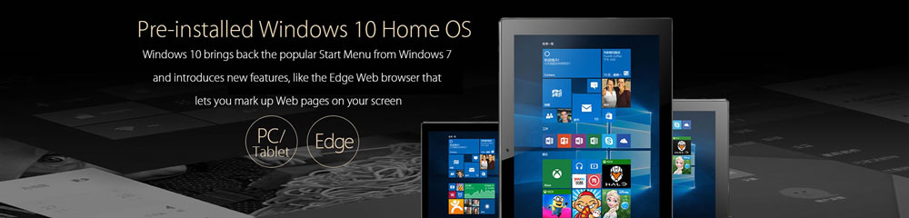 Onda oBook 20 Plus 2 in 1 Tablet PC 10.1 inch Dual OS 4GB/64GB Intel Cherry Trail Z8350 Quad Core 1.84GHz IPS 1920*1200 Windows 10 + Android 5.1- Gray