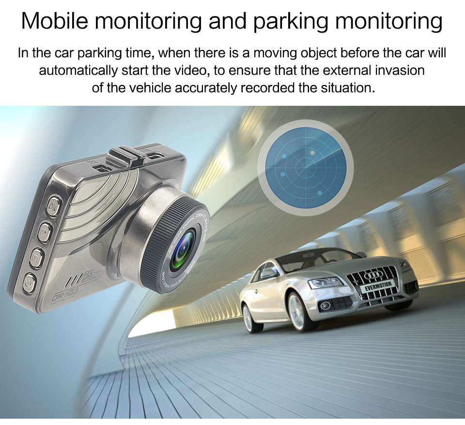 H600 NTK9665 3.0 Inch LCD Dash Camera 1080P FHD