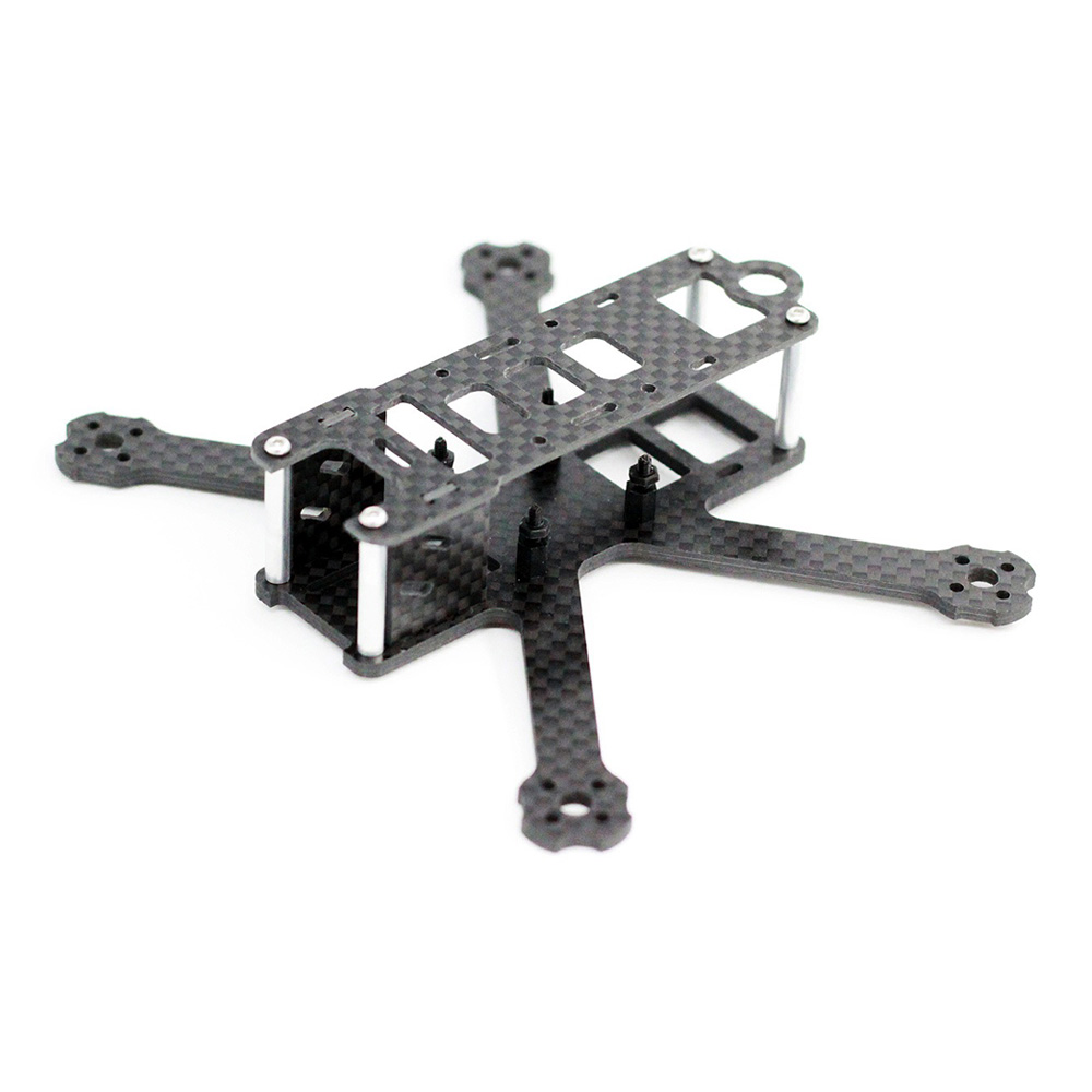A-Max Micro QAV-R 125mm Wheelbase 3K Carbon Fiber 2.5mm Thickness Main Board Frame Kit