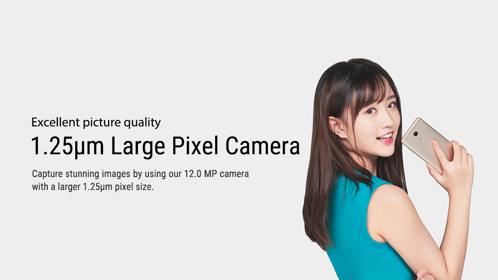 Xiaomi Redmi 5 5.7 Inch 4G LTE Smartphone 18:9 Full Screen 2GB 16GB 12.0MP Cam Qualcomm Snapdragon 450 Octa Core 1.8GHz Touch ID - Rose Gold