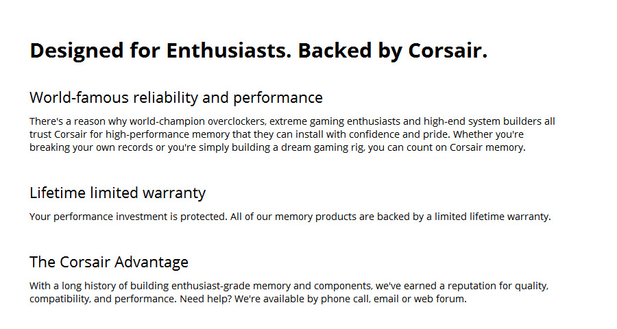 CORSAIR Dominator Platinum Series 2 x 16GB DDR4 Memory Modules DRAM 3000MHz C15 Memory Kit CMD32GX4M2B3000C15 - Black