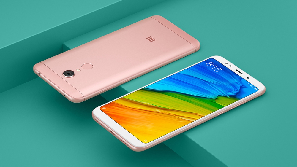 Xiaomi Redmi 5 Plus 5.99 Inch 4G LTE Smartphone 18:9 Full Screen MIUI 9 4GB 64GB Snapdragon 625 Octa Core 12.0MP Cam - Gold