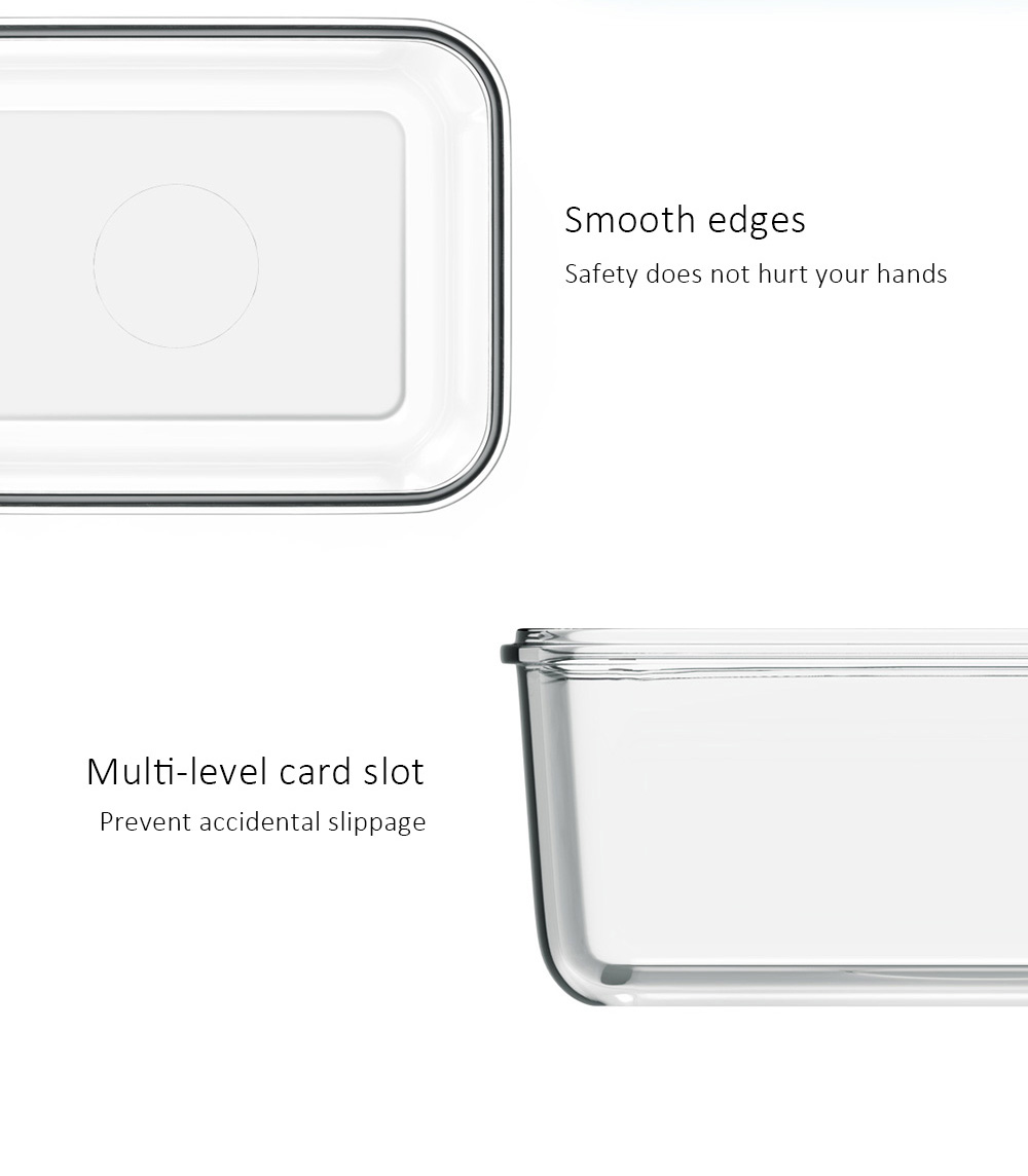 Xiaomi Mijia Glass Crisper 715ml Anti-Fall Glass Preservation Box Fresh Storage Food Container