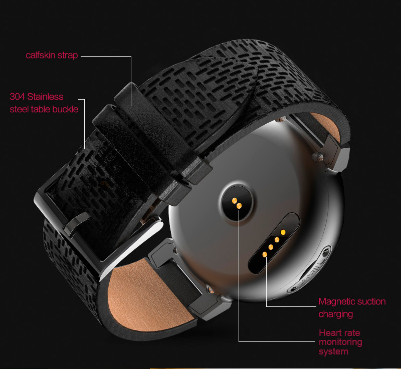 I6 Smartwatch Phone MTK6580 quad-core 1.3GHz 2GB ROM 16GB RAM GPS Google Play Pedometer Compatible with iOS Android - Silver