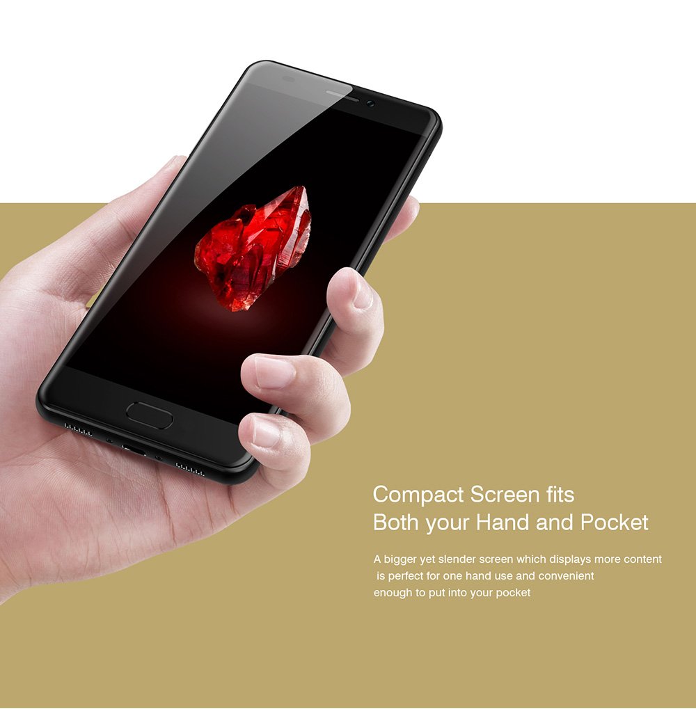[HK Stock]Bluboo D2 5.2 Inch Smartphone HD Screen Dual Rear Camera 8GB MT6580A Quad Core Android 6.0 3300mAh OTA - Blue