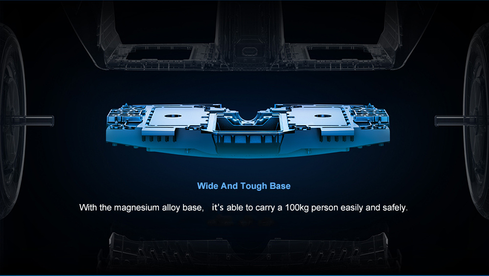 Xiaomi Mi Scooter Plus N4M340 Electric Self Balancing Scooter 35KM Endurance Alloy Underpan Connect with Camera Automatic Follow - White