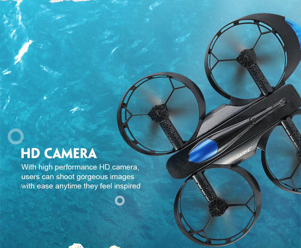 JJRC H45 BOGIE WIFI FPV Foldable Drone with 720P HD Camera Altitude Hold Mode RC Quadcopter RTF - Black