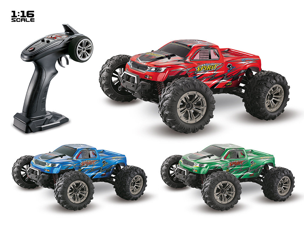 9135 1:16 2.4G 4WD Off-road Vehicles RC Car RTR - Blue