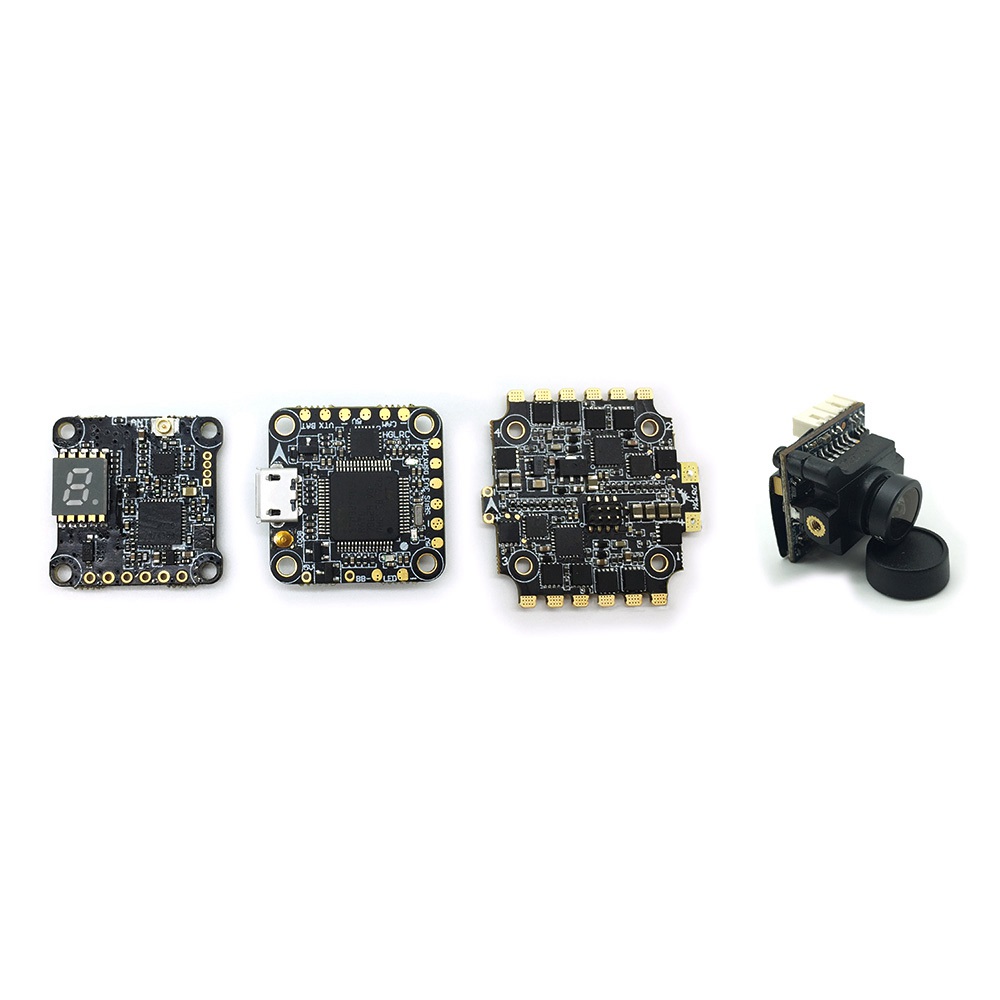 HGLRC XJB F438-TX20 AIO Fly Tower System F4 OSD BEC FC 38A 2-4S Blhel_S BB2 4in1 ESC 5.8G 48CH VTX with Camera