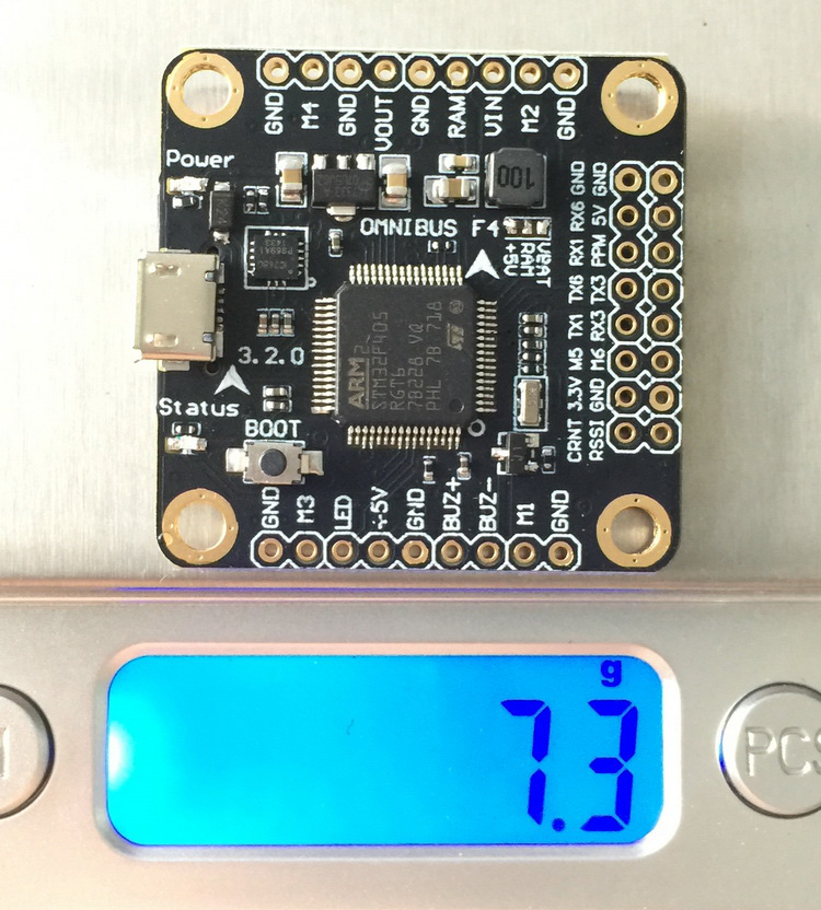 Omnibus F4 AIO Flight Controller STM32 F405 MCU Built_in Betaflight OSD