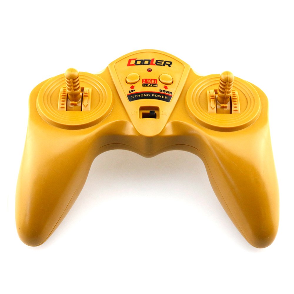 Cooler 1:18 2.4G 6CH RC Dump Truck Car RTR - Brown