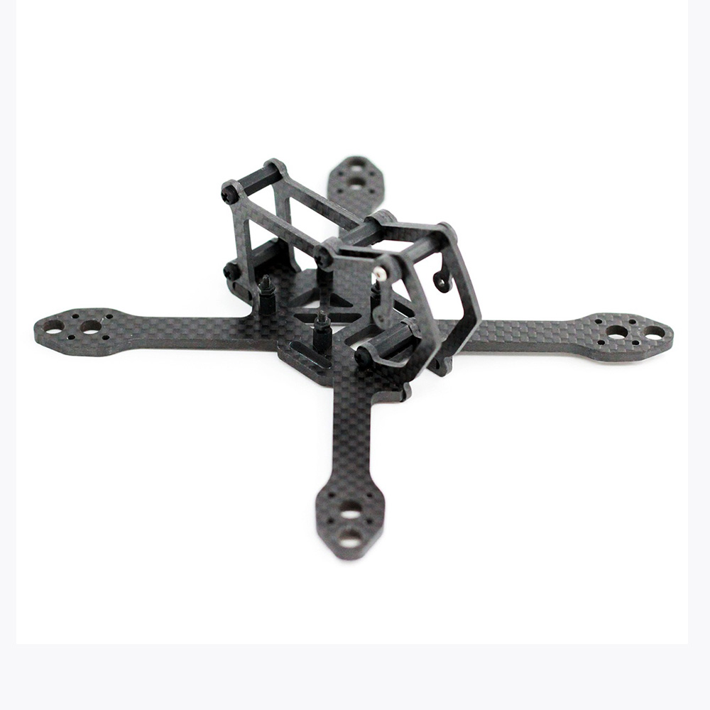 A-Max Akitainu 130mm Wheelbase 3K Carbon Fiber 3mm Thickness Main Board Frame Kit