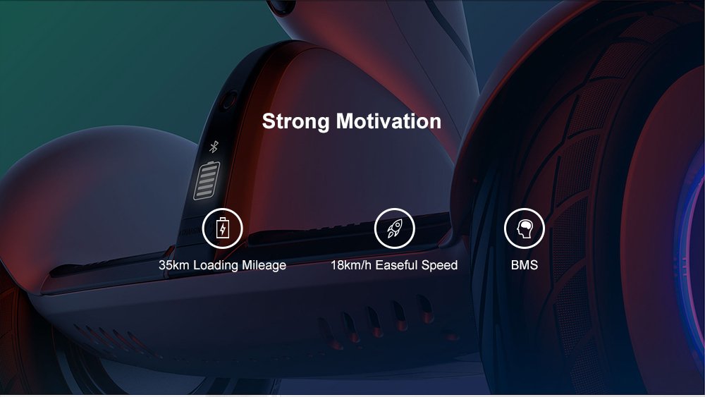 Xiaomi Mi Scooter Plus N4M340 Electric Self Balancing Scooter 35KM Endurance Alloy Underpan Connect with Camera Automatic Follow - White