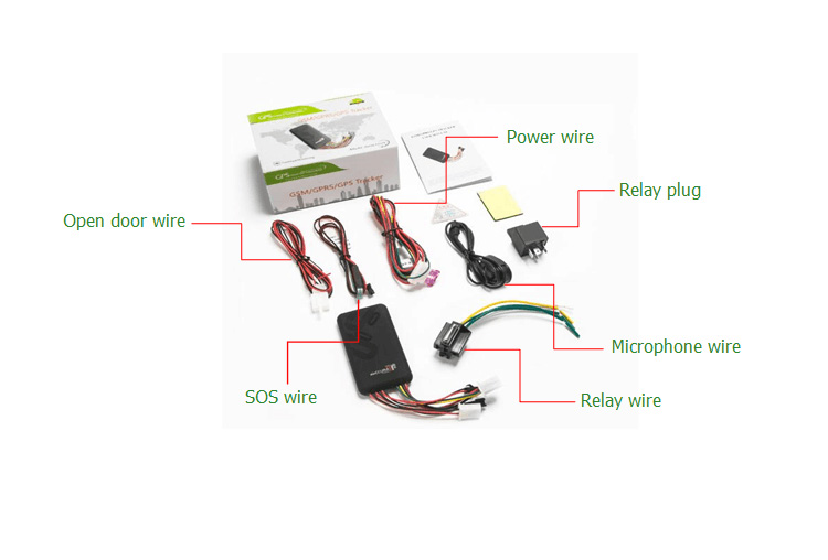 GT06 Car Vehicle Motorcycle GSM GPRS GPS Tracker