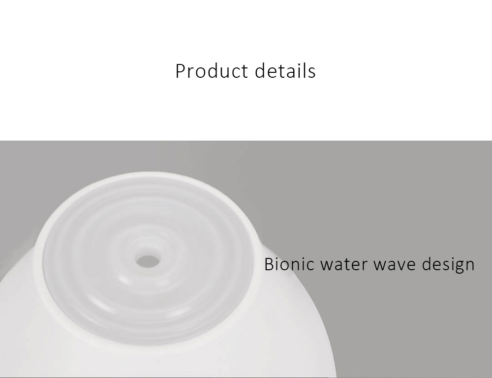 Xiaomi Viomi Aromatherapy Diffuser Air Humidifier Blutooth 4.0 APP Control 4 Color Lights Mist 200ML Automatic Portable Timed Aromatherapy Machine -White/Music Version