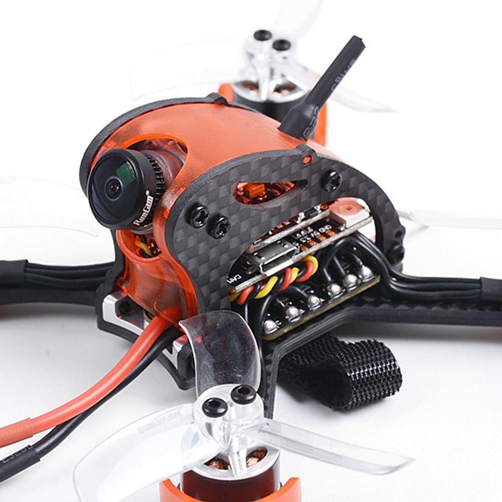 Gofly-RC Falcon CP90PRO Brushless FPV Mini RC Drone F3 OSD 5.8G 40CH VTX FS-RX2A Receiver BNF - Red