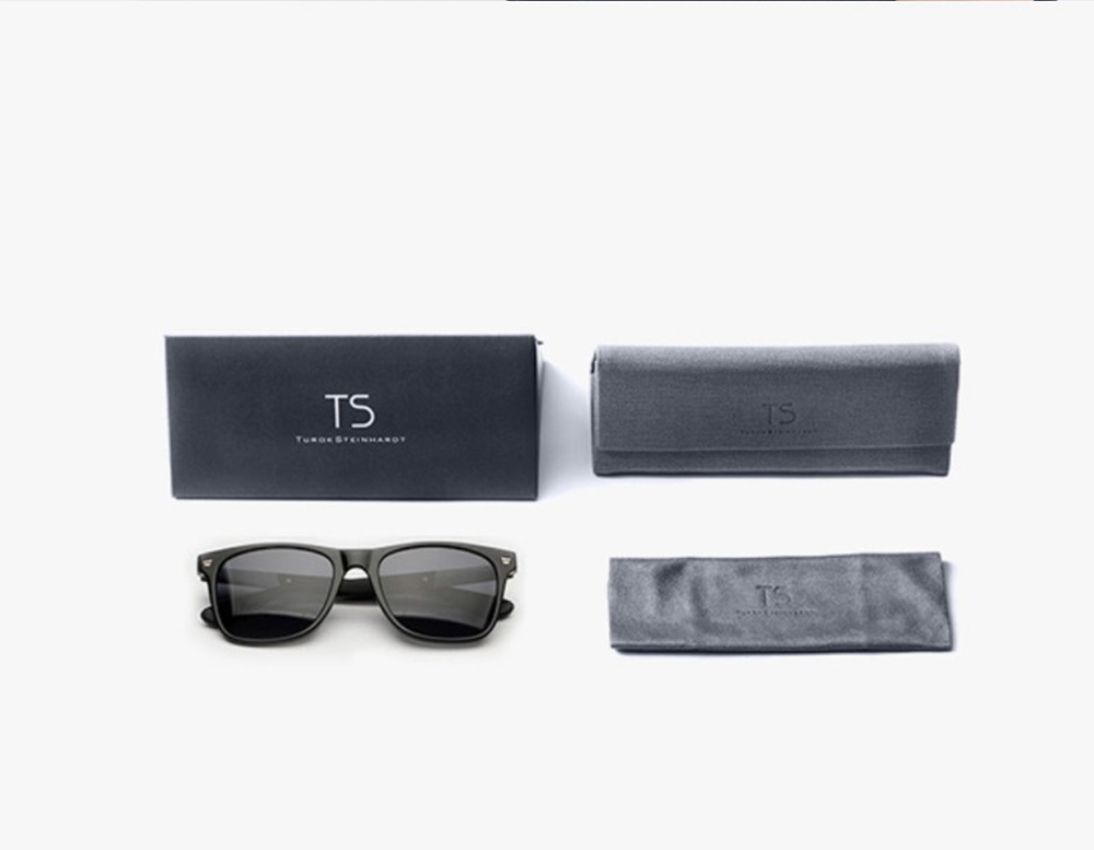 Xiaomi Mijia TS Travelers Sunglasses Prevent UVA UVB Protection Polarized Lens Lightweight - Black Frame