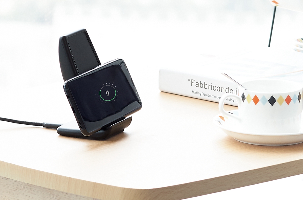 Tronsmart WC01 AirAmp Fast Wireless Charger for iPhone X iPhone 8/8 Plus & Galaxy S8 Note 8 and All Qi-Enabled Devices