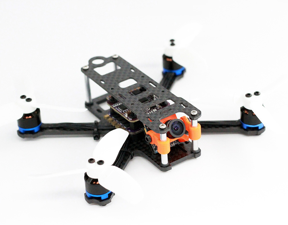 A-Max Micro QAV-R 125mm Wheelbase 3K Carbon Fiber 2.5mm Thickness Main Board Frame Kit