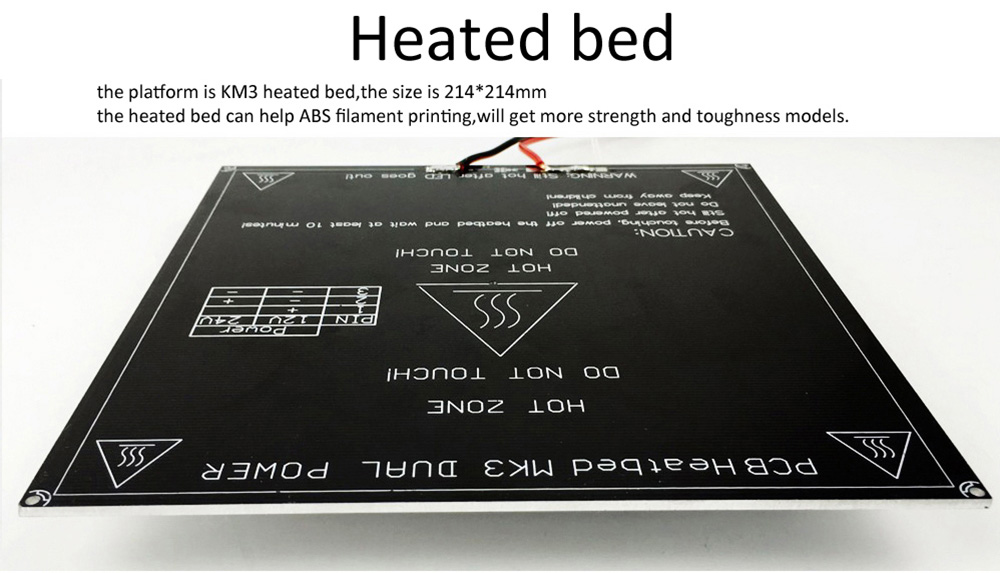 FLSUN 3D Printer i3 Plus Touch Screen Auto Leveling RepRap 3D Printing Size 300X300X420