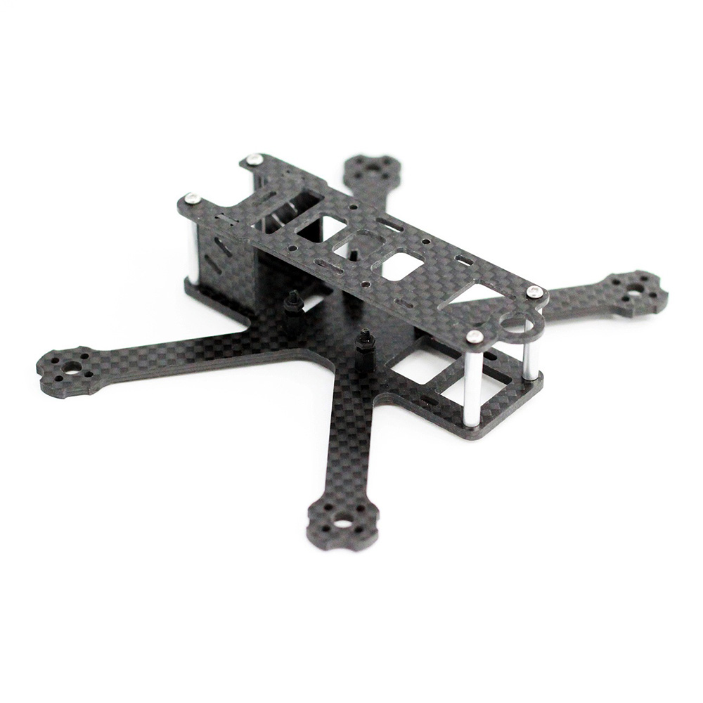 A-Max Micro QAV-R 125mm Wheelbase 3K Carbon Fiber 2.5mm Thickness Main Board Frame Kit
